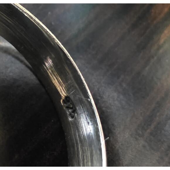 Vintage Lapis Lazuli Sterling Silver Ring | Size 8.5 | Boho Statement Jewelry - Picture 7 of 7